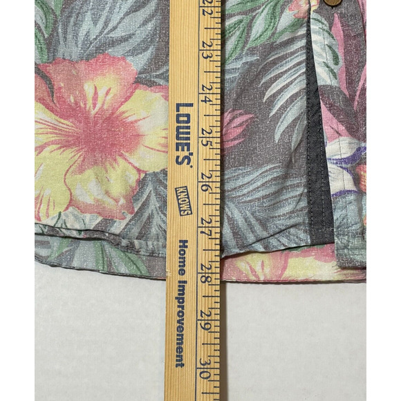 Eighty Eight Platinum Faded Floral Men's Shirt Size Large - Picture 10 of 11